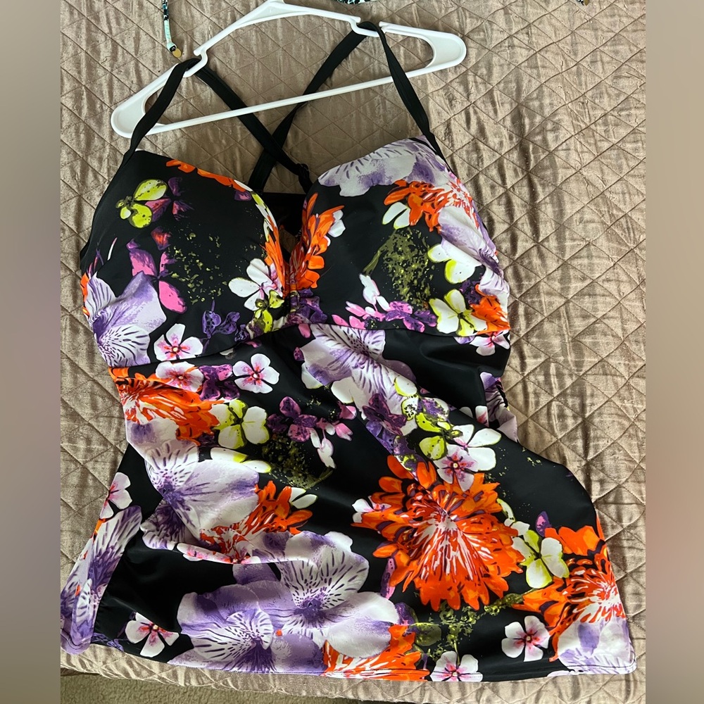 Swim Tankini by Cacique 46DDD